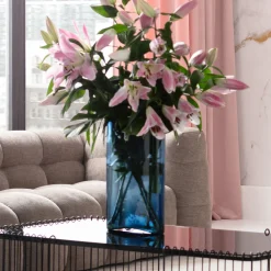 KARE Design Vaso Grazioso Blu 40cm - KARE> Vasi