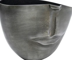 KARE Design Vaso Half Face antracite 31cm - KARE> Vasi