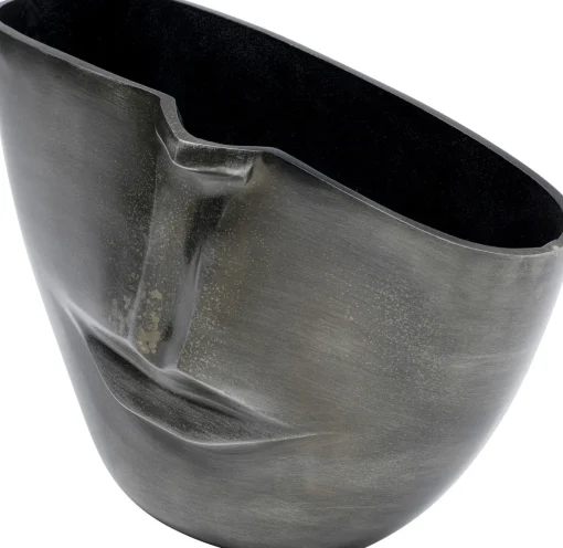 KARE Design Vaso Half Face antracite 31cm - KARE> Vasi