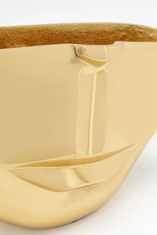 KARE Design Vaso Half Face oro 38cm - KARE> Vasi