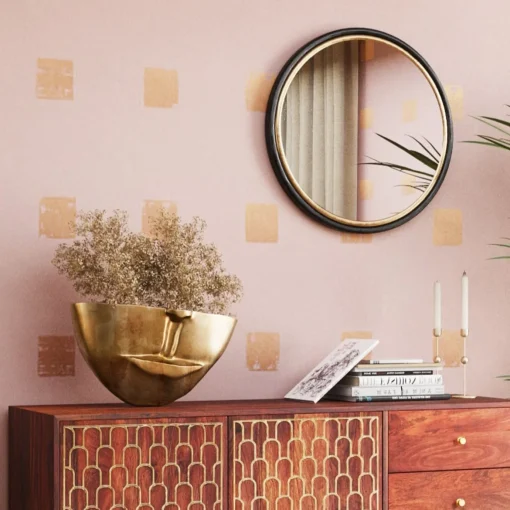KARE Design Vaso Half Face oro 46cm - KARE> Vasi