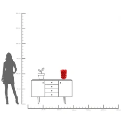 KARE Design Vaso Hearts 33cm - KARE> Vasi