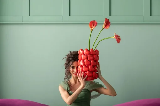 KARE Design Vaso Hearts 33cm - KARE> Vasi