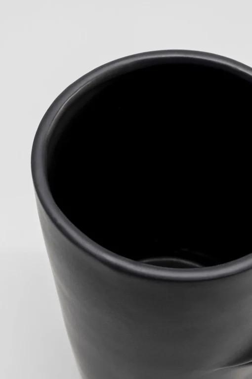 KARE Design Vaso Labbra nero 22cm - KARE> Vasi