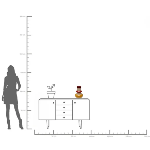 KARE Design Vaso Lighthouse 33cm - KARE> Vasi