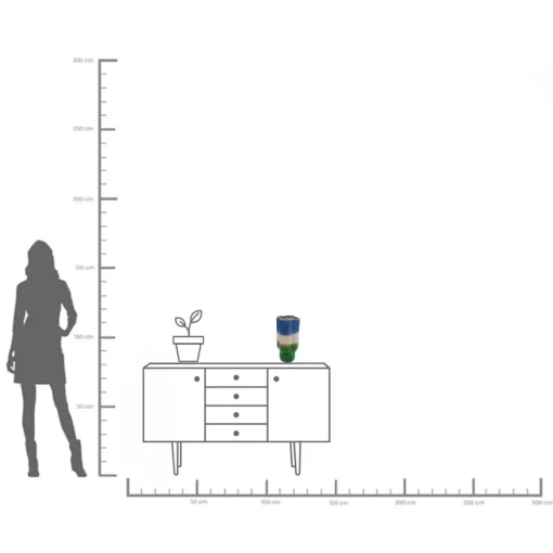 KARE Design Vaso Lighthouse Tulip 34cm - KARE> Vasi