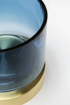 KARE Design Vaso Lumi Blu 18cm - KARE> Vasi