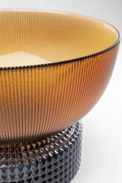 KARE Design Vaso Marvelous Duo ambra grigio 22cm - KARE> Vasi