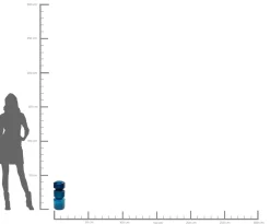 KARE Design VASO MARVELOUS DUO BLU 42CM - KARE> Vasi