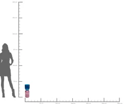 KARE Design VASO MARVELOUS DUO BLU LILA 40CM - KARE> Vasi