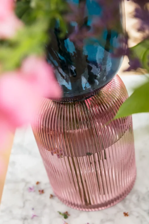 KARE Design VASO MARVELOUS DUO BLU LILA 40CM - KARE> Vasi