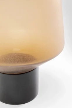 KARE Design Vaso Noble Ring ambra opaco 26cm - KARE> Vasi