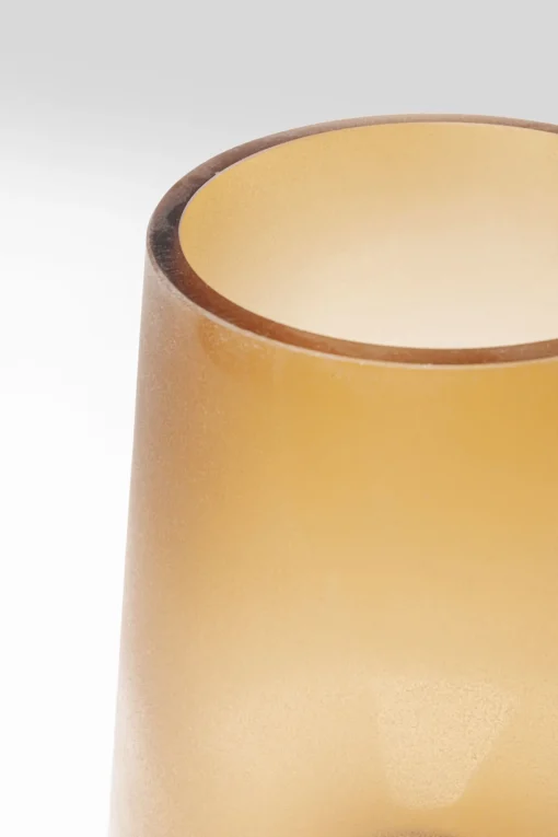 KARE Design Vaso Noble Ring ambra opaco 26cm - KARE> Vasi