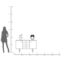 KARE Design Vaso Ombra 41cm - KARE> Vasi