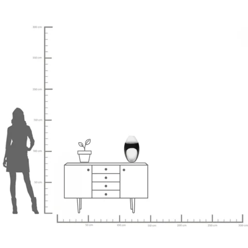 KARE Design Vaso Ombra 41cm - KARE> Vasi