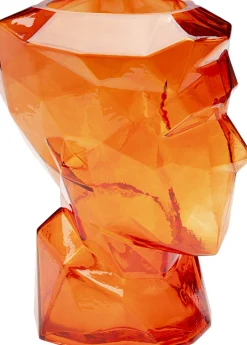 KARE Design Vaso Prisma Face Arancione 30cm - KARE></noscript> Vasi