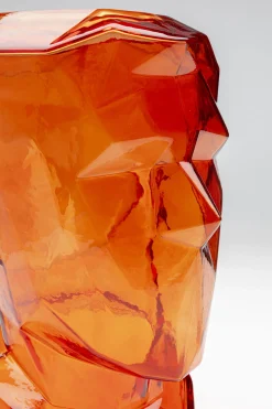 KARE Design Vaso Prisma Face Arancione 30cm - KARE></noscript> Vasi