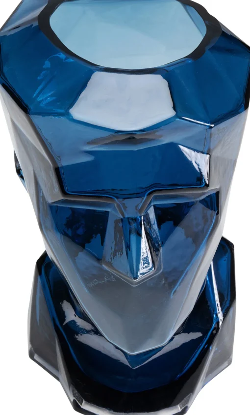 KARE Design Vaso Prisma Face Blu 30cm - KARE> Vasi