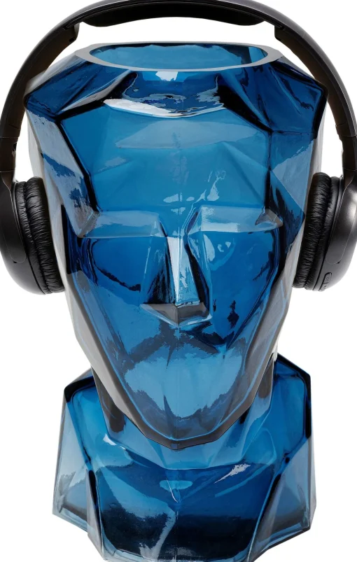 KARE Design Vaso Prisma Face Blu 30cm - KARE> Vasi