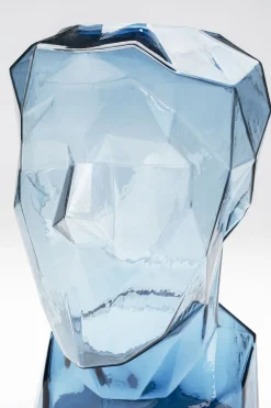 KARE Design Vaso Prisma Face Blu 30cm - KARE></noscript> Vasi