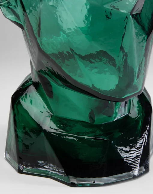 KARE Design Vaso Prisma Face Verde 30cm - KARE> Vasi