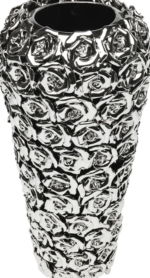 KARE Design Vaso Rose Multi Cromo Grande - KARE> Vasi