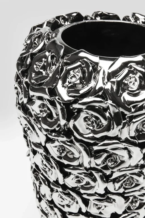 KARE Design Vaso Rose Multi Cromo Grande - KARE> Vasi