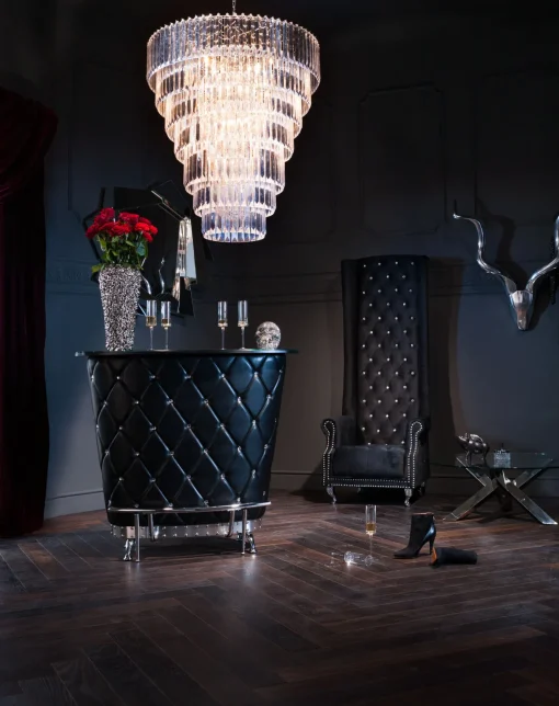 KARE Design Vaso Rose Multi Cromo Grande - KARE> Vasi