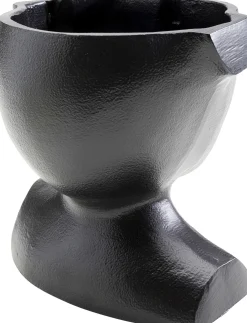 KARE Design Vaso Rostro nero 17cm - KARE> Vasi
