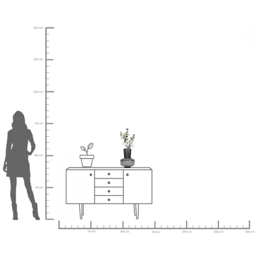 KARE Design Vaso Roulette 31 cm - KARE> Vasi