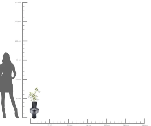 KARE Design Vaso Roulette Belly 42 cm - KARE> Vasi