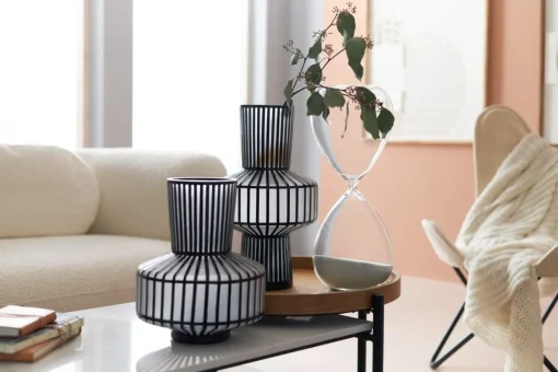 KARE Design Vaso Roulette Belly 42 cm - KARE> Vasi