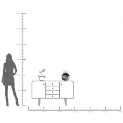 KARE Design Vaso Shadow 34cm - KARE> Vasi
