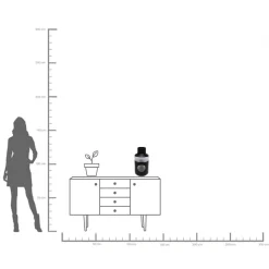 KARE Design Vaso Shadow 44cm - KARE> Vasi