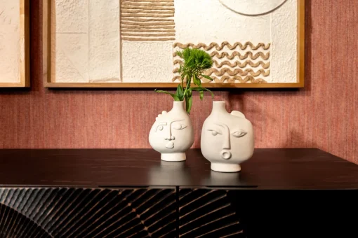 KARE Design Vaso Spherical Face Right 16cm - KARE> Vasi