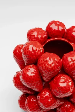 KARE Design Vaso Strawberries rosso 24cm - KARE> Vasi