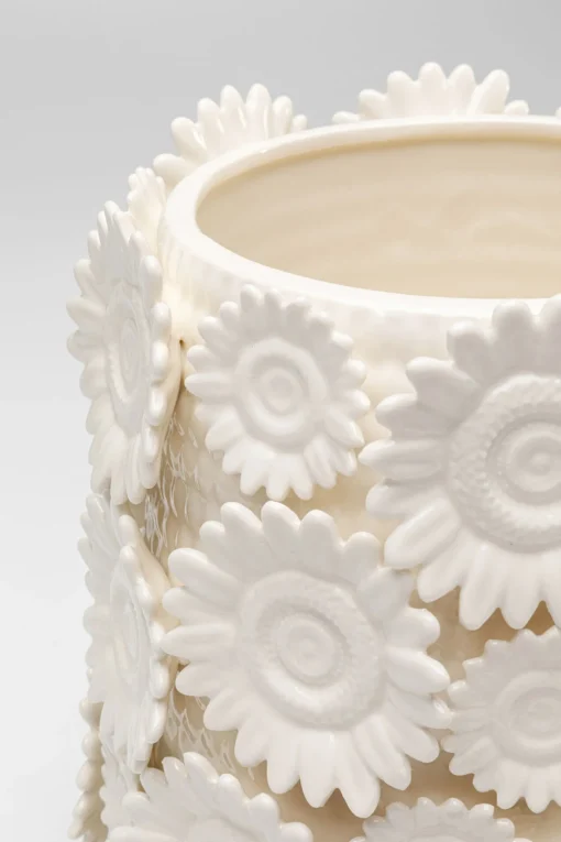 KARE Design Vaso Sunflowers bianco 30cm - KARE> Vasi