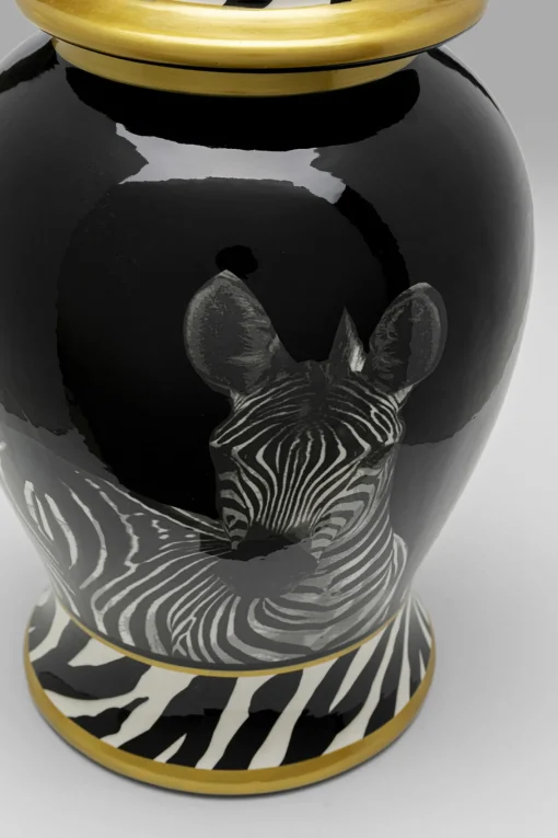 KARE Design Vaso Zebra Face 46cm - KARE> Statuette Decorative