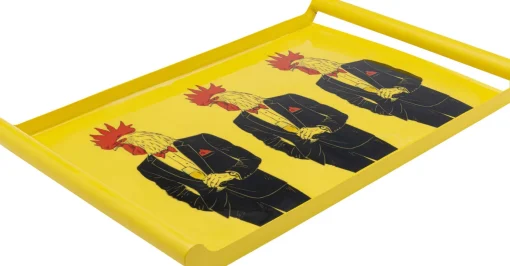 KARE Design Vassoio Ego Rooster 49x30cm - KARE> Stoviglie