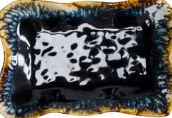 KARE Design Vassoio Lio blu scuro 17x26cm - KARE> Stoviglie